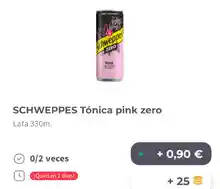 Schweppes zero gratis y ganando dinero con gelt y carrefour