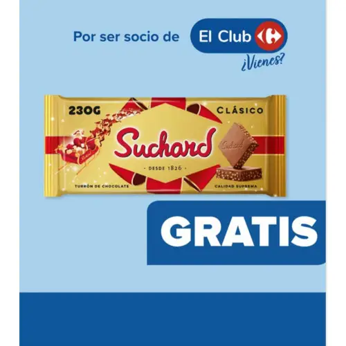 Shuchard gratis En hipermercados carrefour (22 al 24 de noviembre)