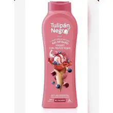 TULIPÁN NEGRO, GEL DE BAÑO YOGURT Y FRUTOS ROJOS 650ML 🍦🍧🍓 🍉