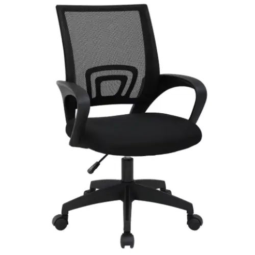 Silla de Oficina T-Lovendo con Soporte Lumbar y Malla Transpirable