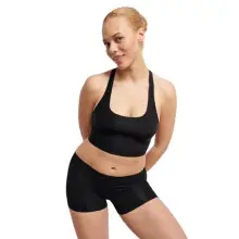 sloggi Mujer Zero Feel 2.0 Racer Top, Negro, M