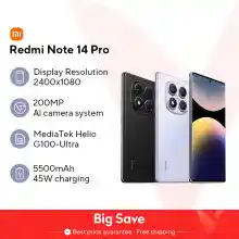 Smartphone Redmi Note 14 Pro 8GB/256GB.