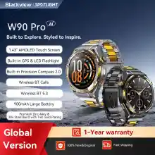 Smartwatch Blackview W90 Pro con GPS y pantalla AMOLED.
