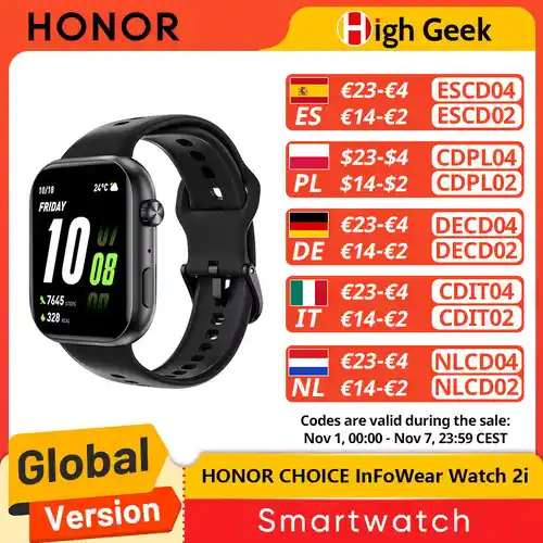 Smartwatch HONOR CHOICE InFoWear Watch 2i