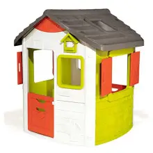 Smoby Jura Lodge II - Casita Infantil Personalizable, Color Verde (810500), Color/Modelo Surtido