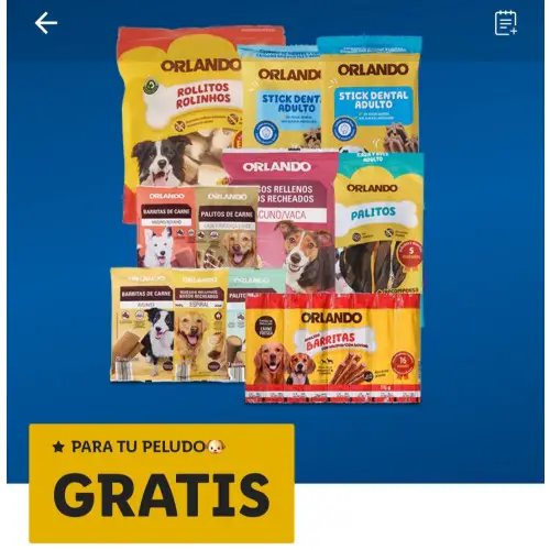 Snack para perro GRATIS en Lidl