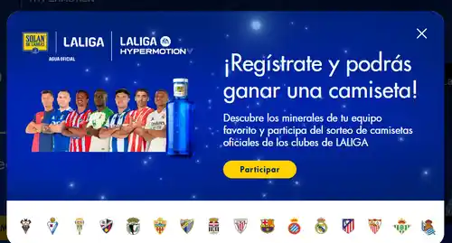 Solán de Cabras sortea 10 camisetas oficiales de LaLiga (sorteo)