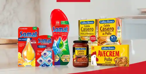 Gana uno de los 150 Lotes de Productos Somat y Gallina Blanca (Sorteo)