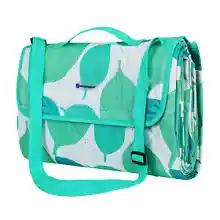 Manta de pícnic Lavable para Exterior, Plegable en una Bolsa con Correa para el Hombro, Manta Ligera de Camping, Ideal para Viajes, aísla del Calor, 195 x 150 cm