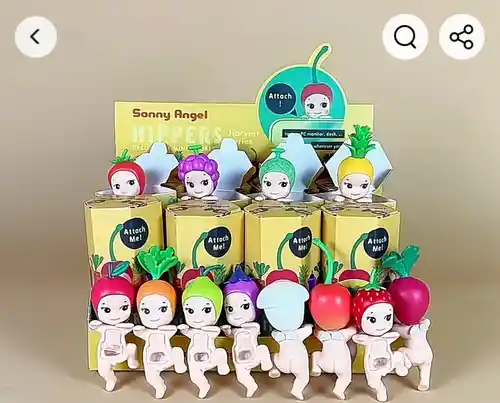 Figuras de Anime de frutas y verduras de la serie Harvest Blind Box, adornos, muñecas, regalos para niños