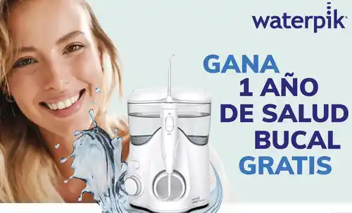 ¡Sonríe un año entero con Waterpik! Gana salud bucal gratis (sorteos por compra)