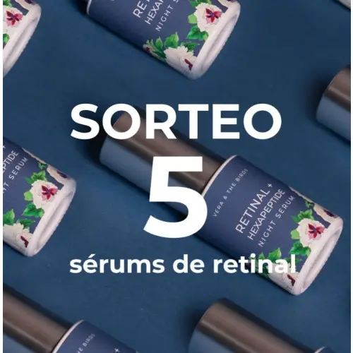 Sorteo - 5 serums de retinal