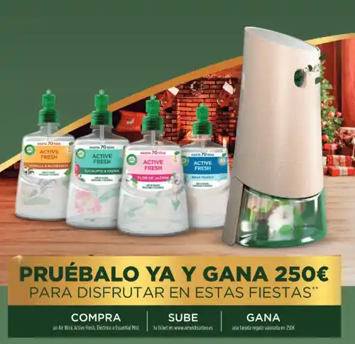 Air Wick regala 52 cheques de 100€ para IKEA (Sorteo por compra)