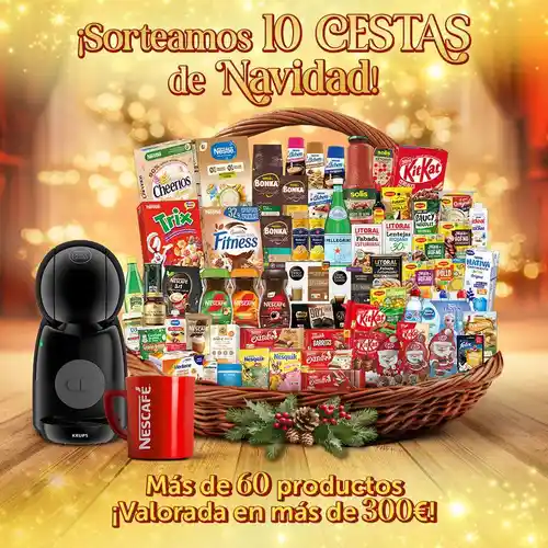 Participa y Gana una de las 10 Cestas de Navidad Nestlé (Sorteo)