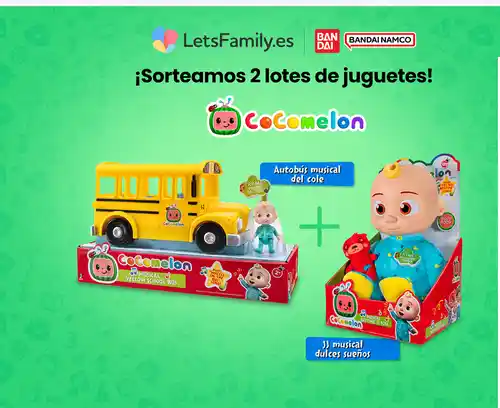Sorteo de 2 lotes de juguetes Cocomelon de Lets Family (sorteos)
