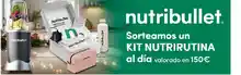 Sorteo de un KIT Nutrirutina valorado en 150€ (sorteo por compra)