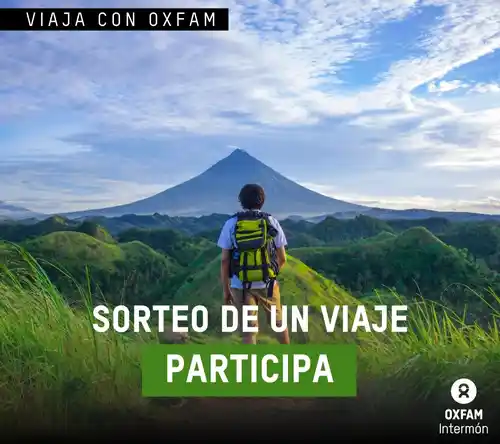 Sorteo de un viaje para conocer los proyectos de Oxfam