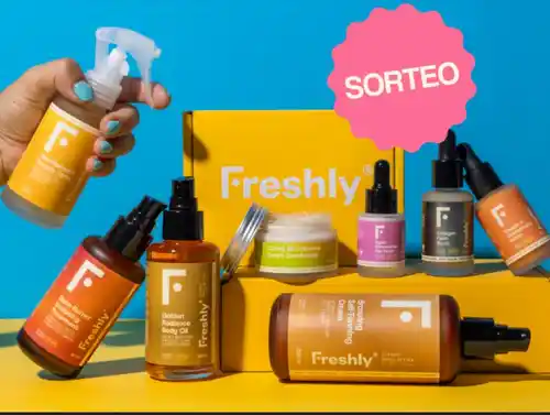Sorteo Freshly cosmetics 8 fórmulas naturales y nutritivas