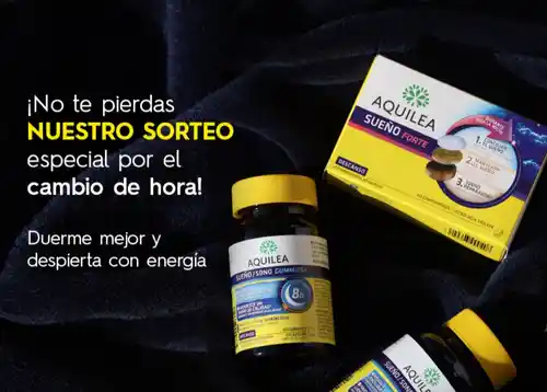 Sorteo productos Aquilea Sueño Gummies y Sueño Forte (sorteo)