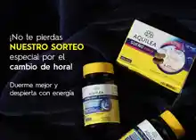 Sorteo productos Aquilea Sueño Gummies y Sueño Forte (sorteo)