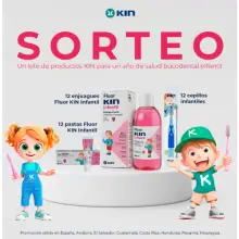 Kin regala 5 lotes de productos bucodentales para un año (Sorteo)