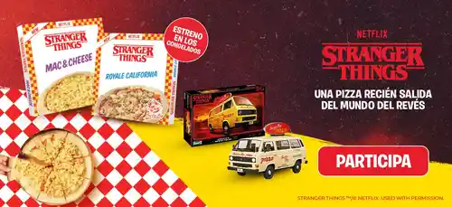 Sorteo Stranger Things en Dia: gana una réplica de la furgoneta Surfer Boy Pizza