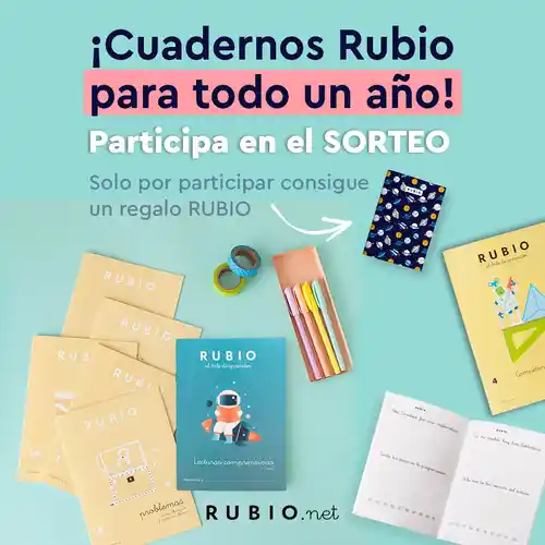 Cuadernos rubio para todo un año! Sorteo verano 2025