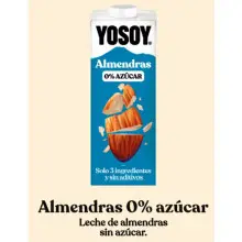 Sorteo YOSOY: Gana 1 de 5 lotes de Almendra 0% azúcar respondiendo una encuesta