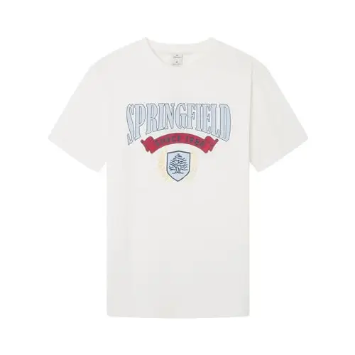 Springfield Camiseta Hombre