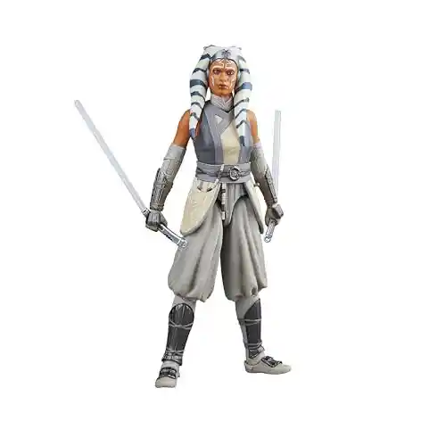 Star Wars The Black Series, Ahsoka Tano (Peridea), Ahsoka, Figura Coleccionable de 15 cm