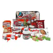 Super Bandeja Chocolates Kinder - Nutella - Conguitos. +15 Unid. El Regalo Ideal para Comuniones, Bodas, Bautizos, Cumpleaños. Pack de Chocolates Kinder - Nutella - Conguitos [IAMI]