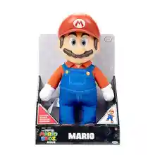 Super Mario Nintendo Peluche Mario de 35 cm Totalmente Articulado – Mario Tiene Grandes Detalles Juguete para Niños 3 Años +