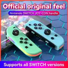 switch JOYCON. Controlador inalámbrico NS host izquierdo y derecho con RGB Mango pequeño con luces de colores