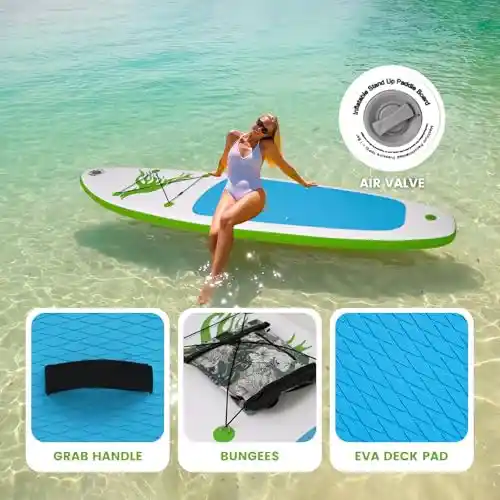 Tabla de Paddle Surf Hinchable, Ultraligera para Todos los Niveles