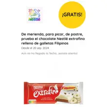 Tableta de Nestlé Extrafino Filipinos GRATIS con la APP TIKETI