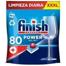 Tabletas Finish Powerball All in One para lavavajillas