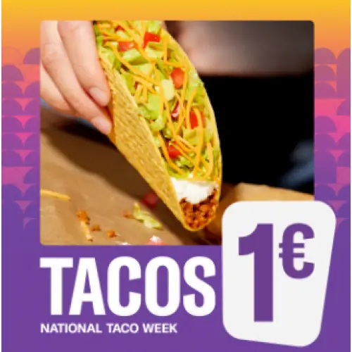 TACO SUPREME A 1€
