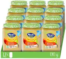 Tarritos Hero Baby Selección de 3 Frutas para bebé