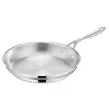 Tefal Jamie Oliver - Sartén de 28 cm | Apto inducción, sin revestimiento antiadherente, Thermo-Fusion, apto lavavajillas y horno, acero inoxidable