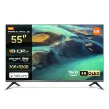 Televisor Xiaomi TV F Pro 55, 4K UHD, QLED, Alexa, HDR10+, 120Hz.
