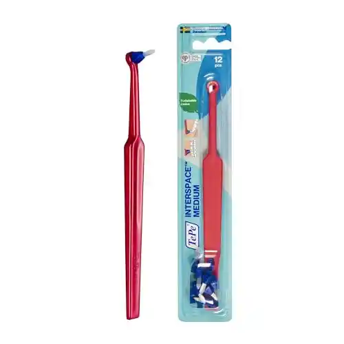 Tepe - Cepillo Interdental Medino con 12 cabezas (colores surtidos)