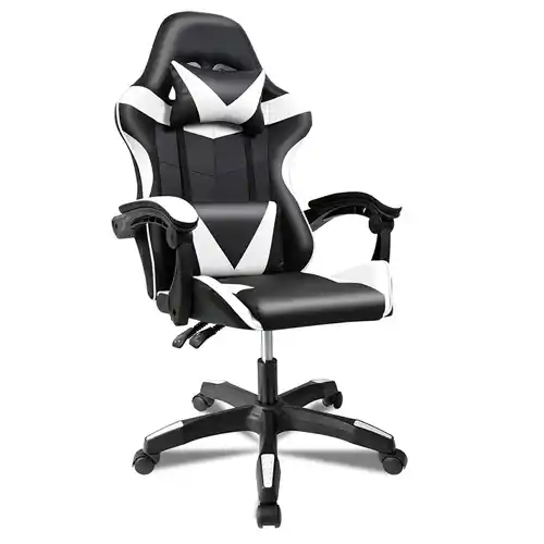 T-lovendo ergonomic Gaming chair video game desk computer office studio Lumbar and Cervical cushion. Adjustable in height and reclining. - AliExpress 1503