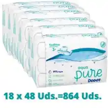 Toallitas Dodot Aqua Pure 864x con tapita