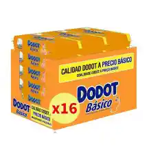 Toallitas DODOT Básicas, pack ahorro de 16 paquetes