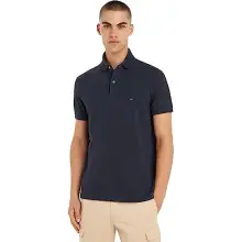 Tommy Hilfiger Polo de Manga Corta Hombre 1985 Regular Fit, T. S