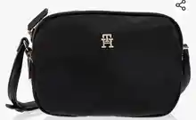 Tommy Hilfiger Poppy TH Crossover AW0AW15638, Bolsos Cruzados para Mujer, Negro (Black), OS