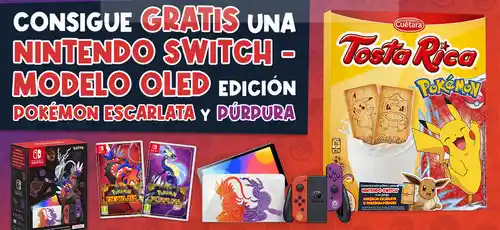 TostaRica: ¡10 Nintendo Switch y juego Pokemon! (sorteo por compra)