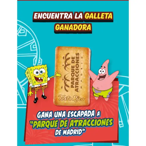 TostaRica regala 5 escapadas para Parque de Atracciones de Madrid (Sorteo por compra)