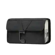 TRAVEL DUDE Neceser plegable para hombre y mujer, bolsa de aseo para colgar, bolsa de aseo plana y neceser de cosméticos, bolsa de ducha pequeña, bolsa de ducha de camping con bolsa de 1 litro para