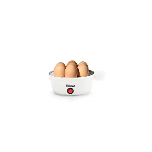 Tristar EK-3074 – Cocedor de huevos, para 7 huevos, color blanco